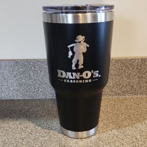 Dan-O's Black Tumbler